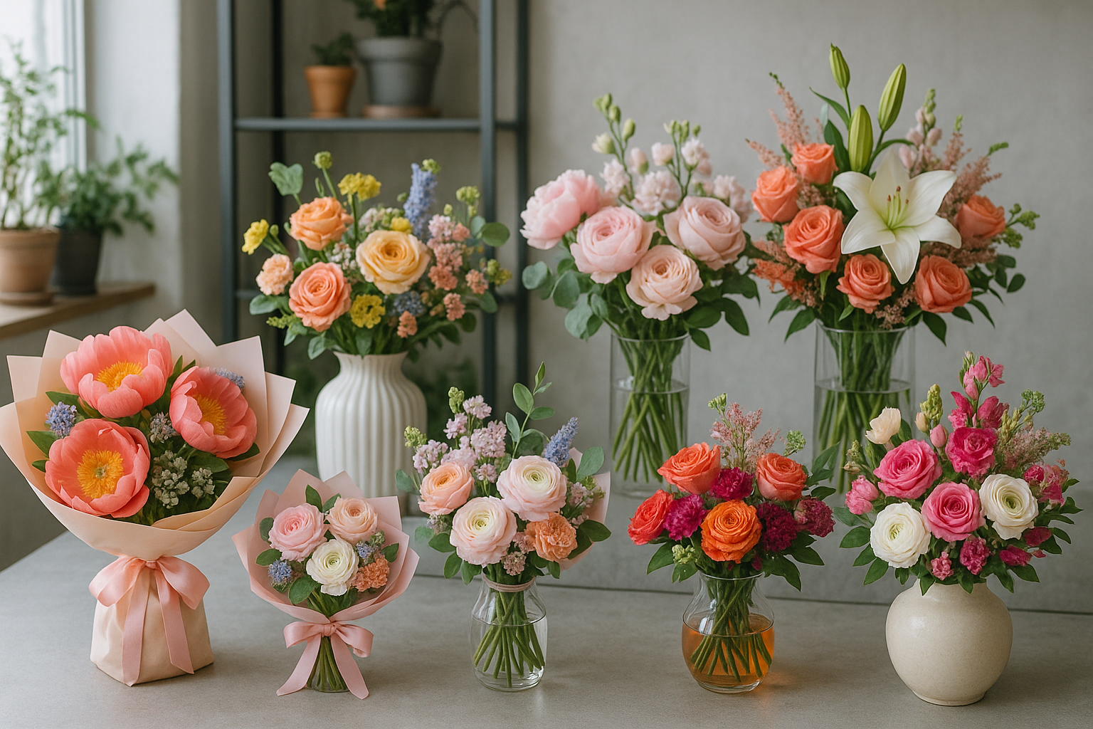 Custom Bouquets & Arrangements